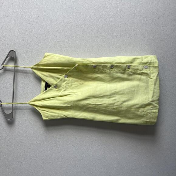 Banana Republic Dresses & Skirts - Banana Republic Soft Neon‎ Green button up sundress